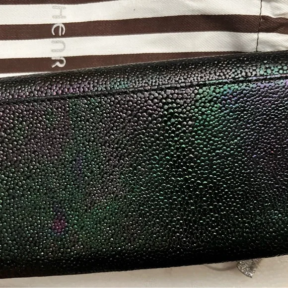 Henri Bendel Petrol Carlyle wallet - Picture 3 of 8